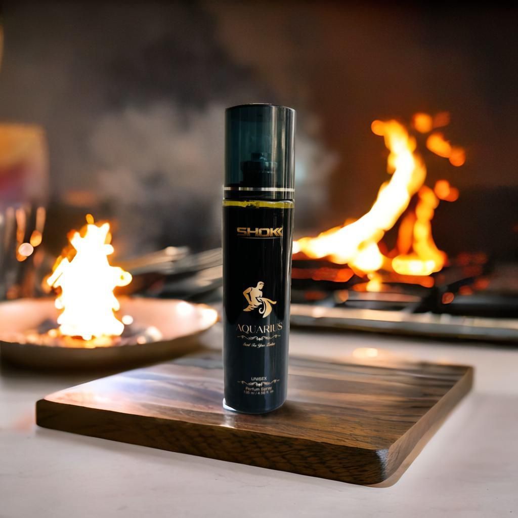 Zodiac Signs Constellation Charm Liquid Body Spray Unisex (135ml)